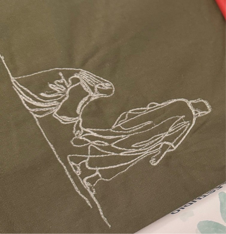 Tote Bag Borde De Tu manto